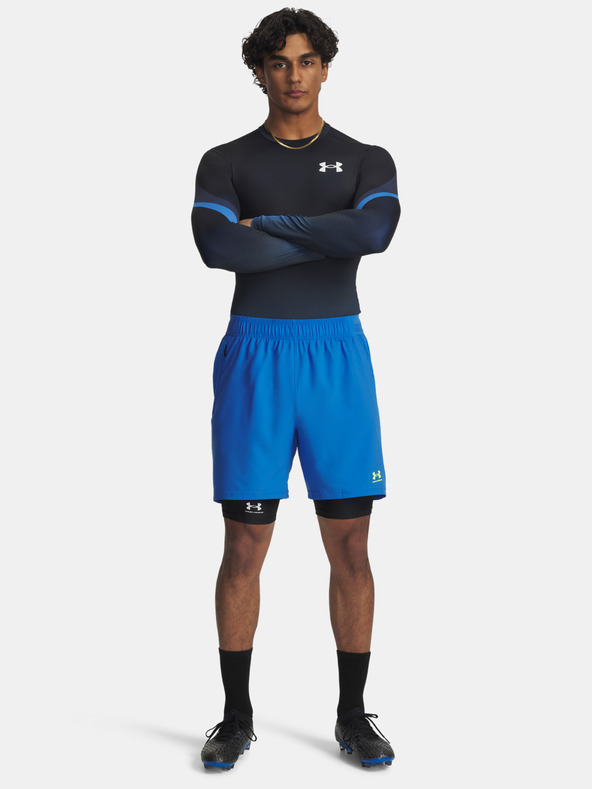 Under Armour Férfi póló Under Armour UA Heatgear Sub Crew LS-BLU