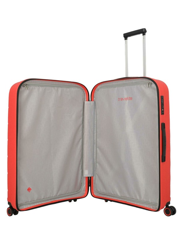 Travelite Travelite Burano L utazóbőrönd Málna