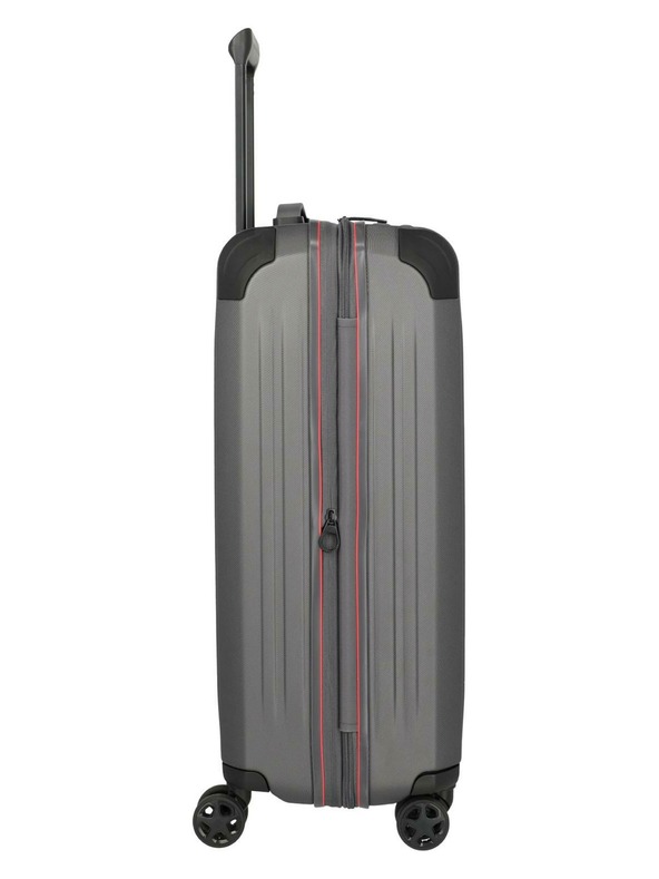 Travelite Travelite Dynamiic M bővíthető utazóbőrönd Sötétszürke