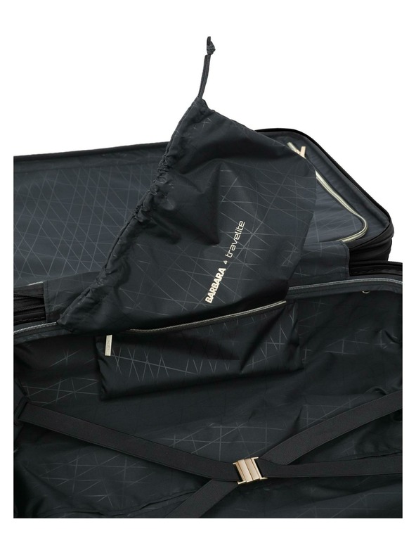 Travelite Travelite BARBARA Novelty L utazóbőrönd Fekete