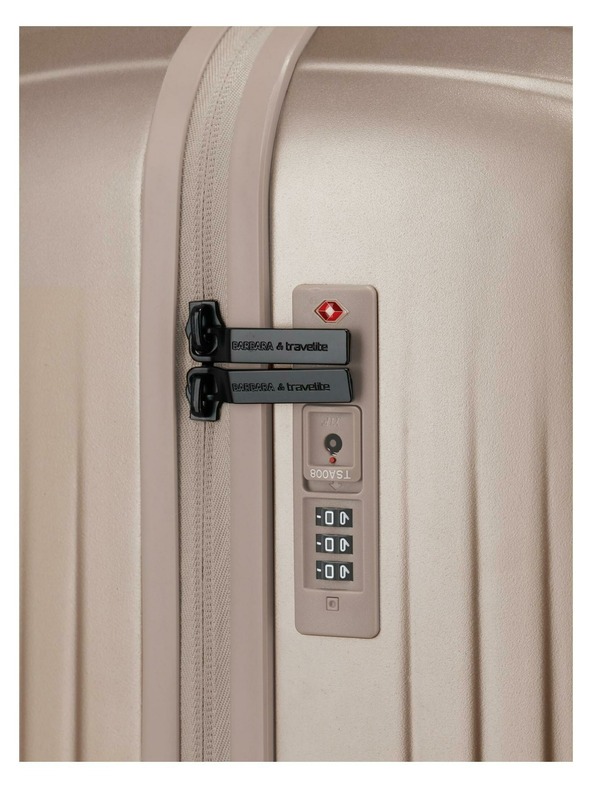 Travelite Travelite BARBARA Novelty L utazóbőrönd Szatén Nude
