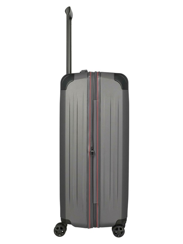 Travelite Travelite Dynamiic L bővíthető utazóbőrönd Sötétszürke