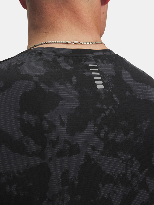 Under Armour Férfi póló Under Armour UA Launch Printed SS-GRY