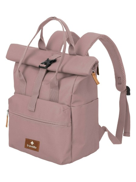 Travelite Travelite Basics rövid fogantyús tekercses hátizsák Smoky rose