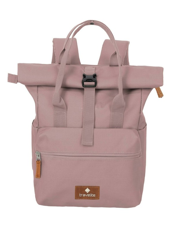 Travelite Travelite Basics rövid fogantyús tekercses hátizsák Smoky rose