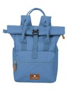 Travelite Travelite Basics rövid fogantyús tekercses hátizsák Denim