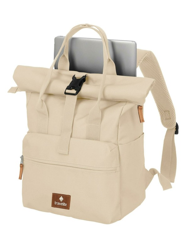 Travelite Travelite Basics rövid fogantyús tekercses hátizsák Off-white
