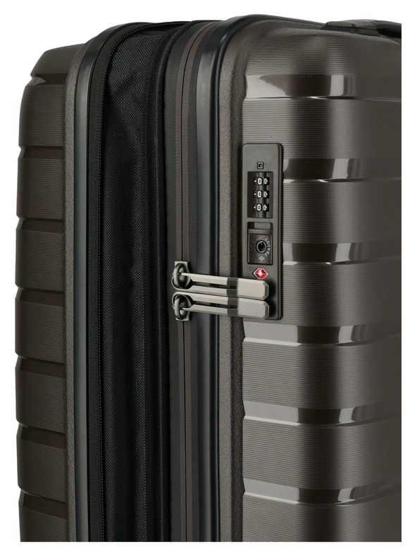 Travelite Travelite Air Base S bővíthető utazóbőrönd Coffee