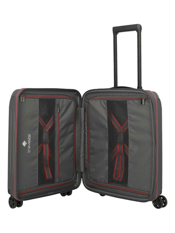 Travelite Travelite Dynamiic S bővíthető utazóbőrönd Anthracite
