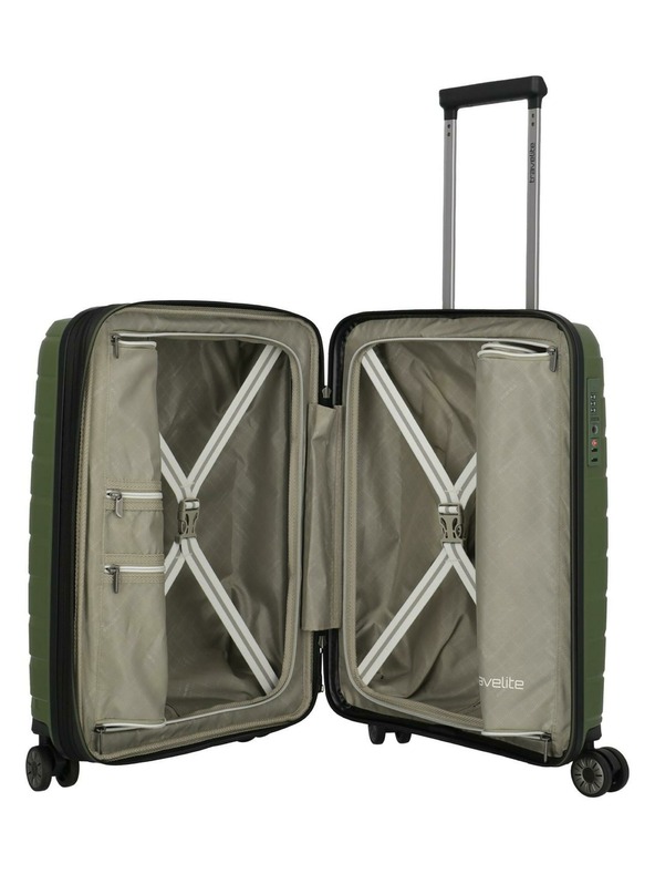 Travelite Travelite Air Base S bővíthető utazóbőrönd Olive