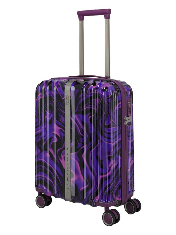 Travelite Travelite Lascana Edition S utazóbőrönd Purple Swirl