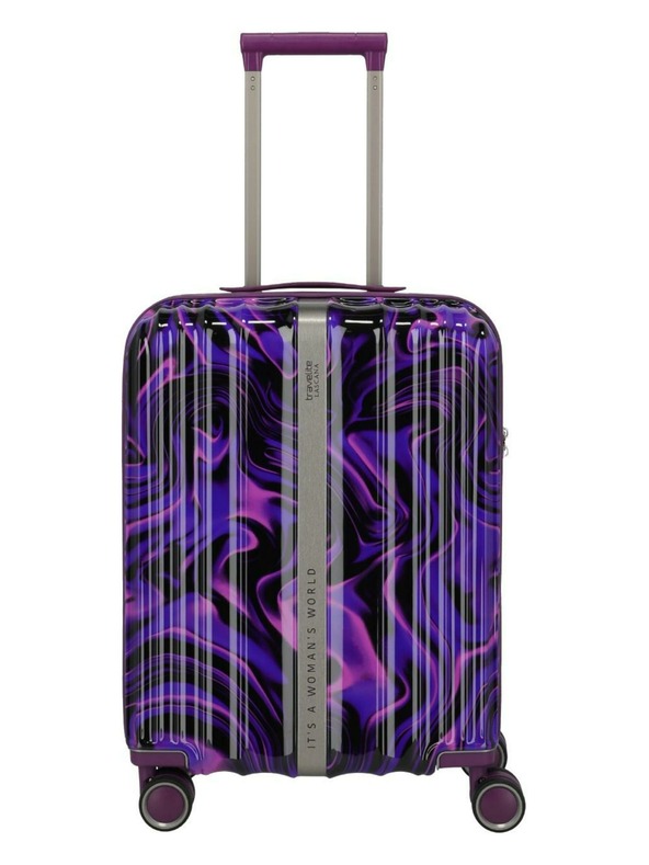 Travelite Travelite Lascana Edition S utazóbőrönd Purple Swirl
