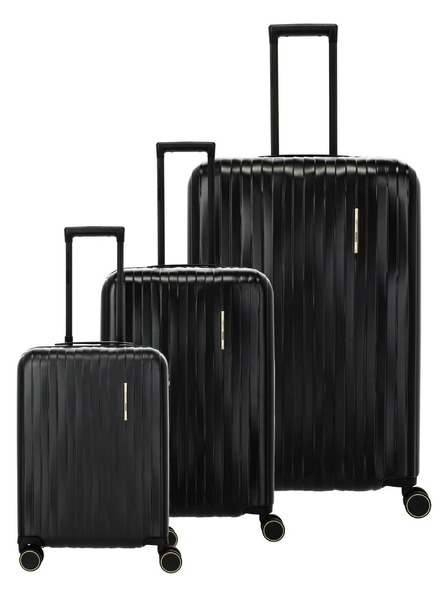 Travelite Travelite BARBARA Novelty S,M,L utazóbőrönd szett Fekete