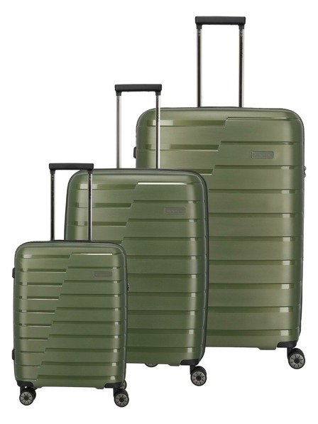 Travelite Travelite Air Base S,M,L utazóbőrönd szett Olíva