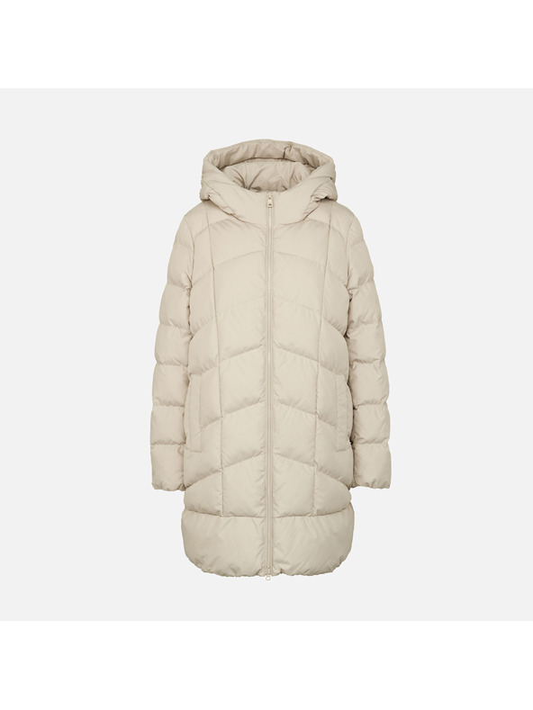 Geox Bézs Geox Anylla steppelt női dzseki