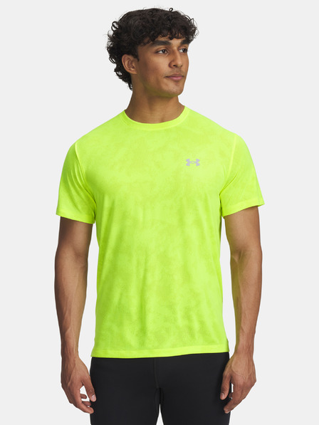 Under Armour Under Armour UA Launch Camo férfi póló-sárga