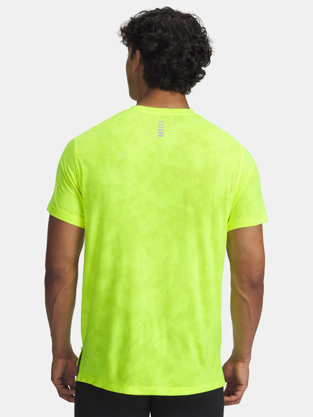 Under Armour Under Armour UA Launch Camo férfi póló-sárga