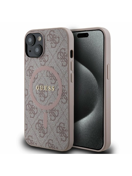 Guess Guess 4G Hátlapi Védőtok iPhone 14 Rózsaszín