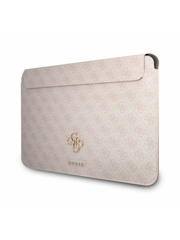 Guess Guess PU 4G Metal Logo Számítógép Tok 13" Rózsaszín