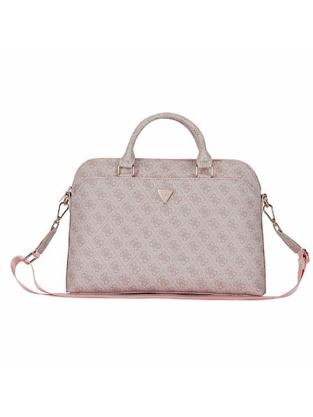 Guess Guess PU 4G Triangle Logo Notebook Táska 13/14/15" Rózsaszín