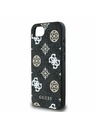 Guess Guess PU 4G Bazsarózsa MagSafe Hátlap iPhone 16e-hez Fekete