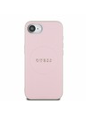 Guess Guess PU érdes klasszikus logó MagSafe hátlap iPhone 16e Pink