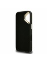 Guess Guess PU 4G fém logó állvány kamera keret hátlap iPhone 16 Black