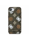 Guess Guess PU 4G Peony MagSafe hátlap iPhone 16e Brown