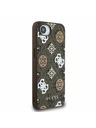 Guess Guess PU 4G Peony MagSafe hátlap iPhone 16e Brown
