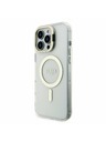 Guess Guess PC/TPU Krómozott Állvány Kamera Keret MagSafe Hátlap Cserélhető Hátlappal iPhone 16 Pro Max-hoz