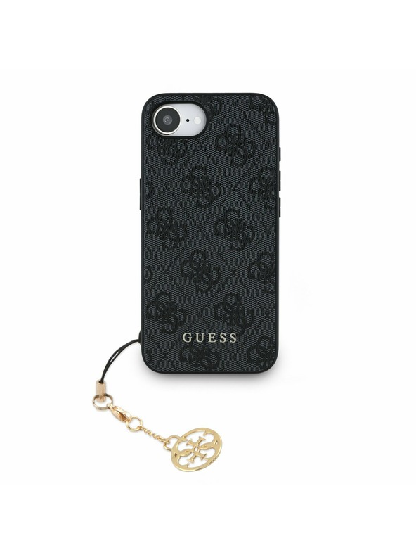 Guess Guess 4G Charm Hátlap iPhone 16e Tónus Szürke