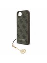 Guess Guess 4G Charm Hátlap iPhone 16e-hez Tónus a Tónusban Barna