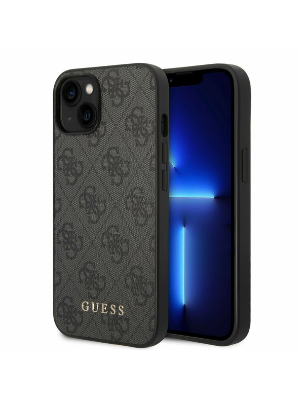 Guess Guess 4G Hátlap iPhone 14-hez Barna