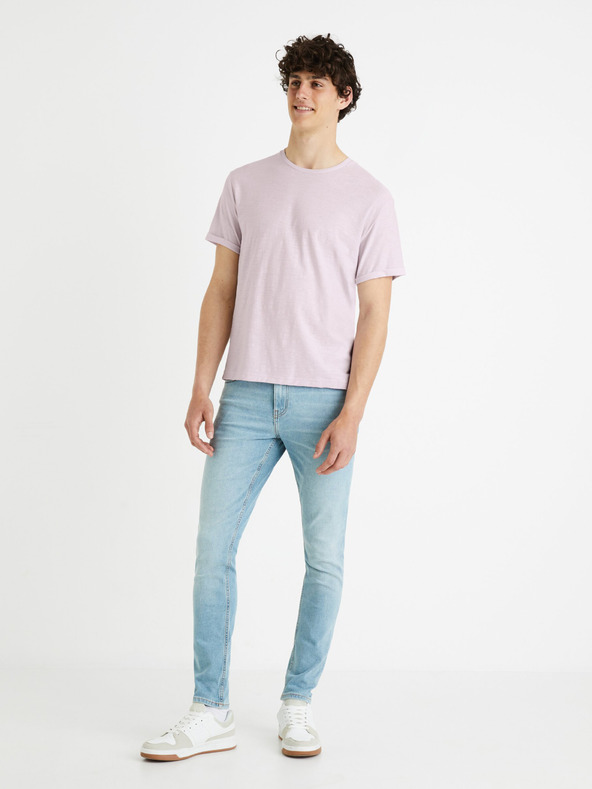 Celio Világoskék férfi skinny fit farmer Celio Foskinny1