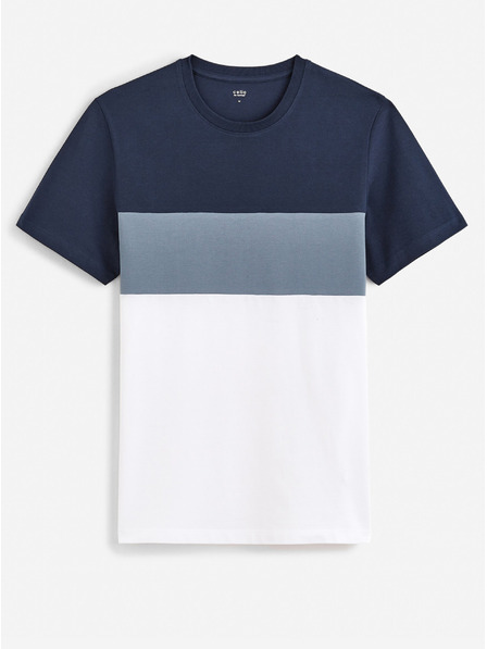 Celio Sötétkék férfi póló Celio Febloc