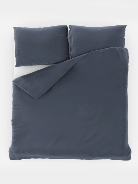 Kvalitex Szatén francia ágynemű LUXURY COLLECTION 1+2, 220x200, 70x90cm sötétszürke francia ágynemű LUXURY COLLECTION 1+2, 220x200, 70x90cm