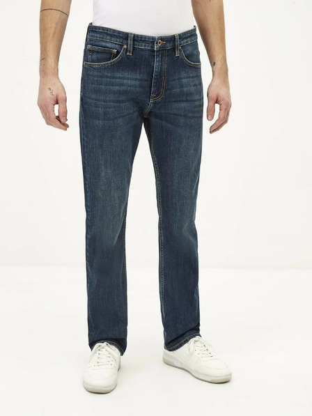 Celio Sötétkék férfi egyenes szabású farmer Celio