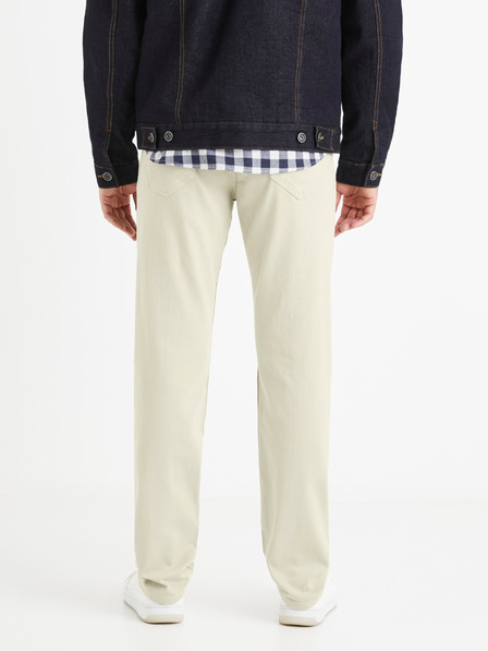 Celio Krém Férfi nadrág Celio Vopry1