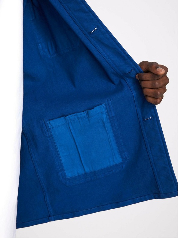 Celio Kék férfi könnyű zsebes kabát Celio Muse