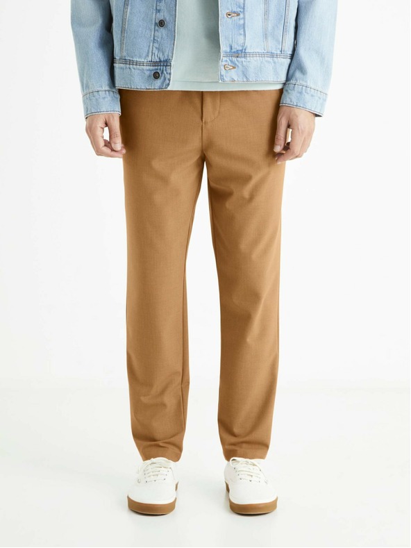 Celio Barna férfi Celio 24H Bocal nadrág