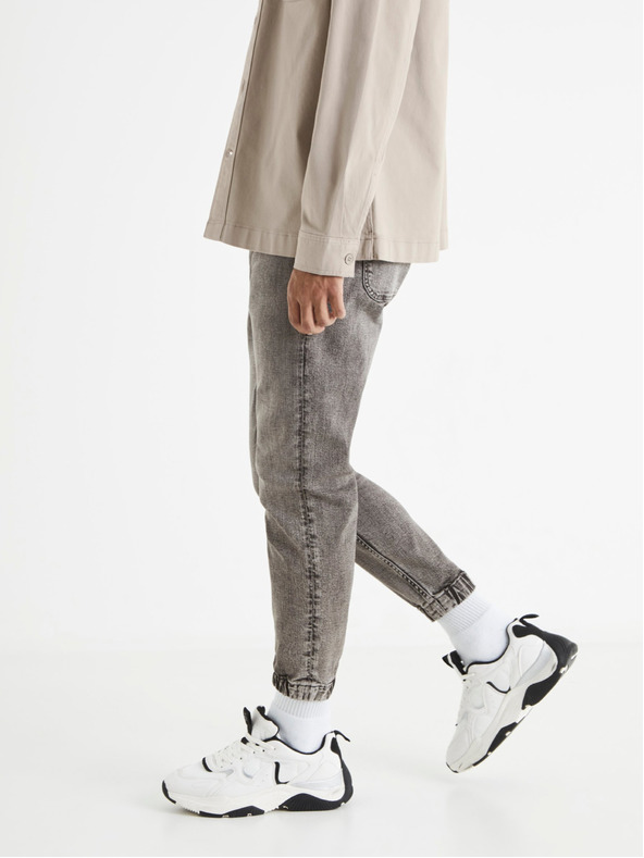 Celio Szürke férfi jogger farmer Celio Bojog3