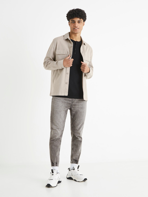 Celio Szürke férfi jogger farmer Celio Bojog3