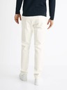 Celio Krémszínű férfi slim fit farmer Celio Coslim4