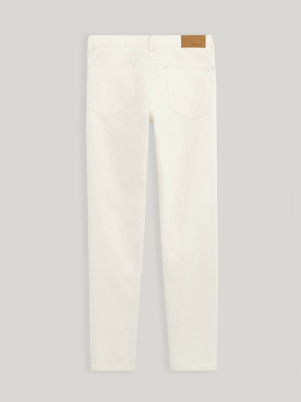 Celio Krémszínű férfi slim fit farmer Celio Coslim4