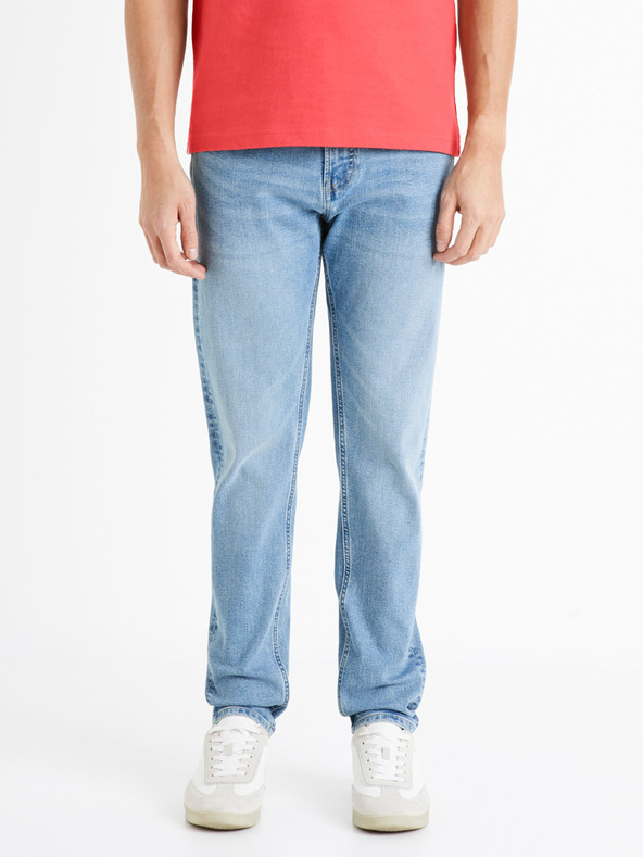 Celio Világoskék férfi slim fit farmer Celio C25 Doslight25 Doslight25