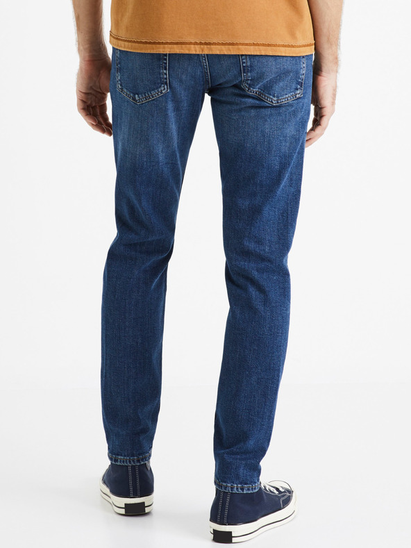 Celio Kék férfi slim fit farmer Celio Dostroy2