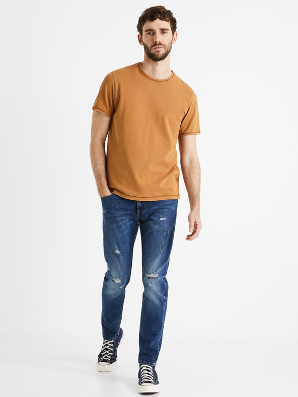 Celio Kék férfi slim fit farmer Celio Dostroy2
