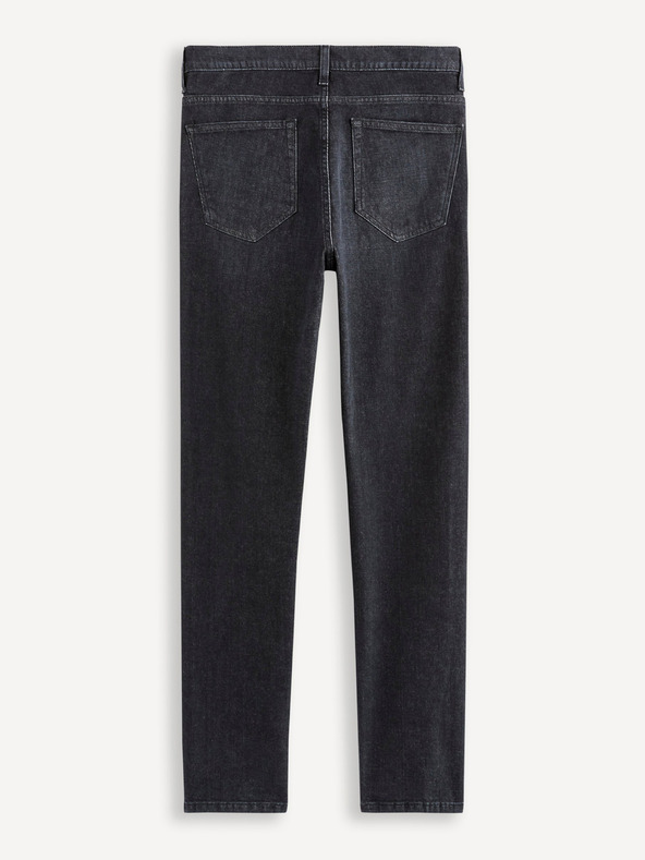 Celio Fekete férfi slim fit farmer Celio C25 Dosoft25