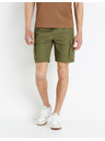 Celio Khaki színű férfi rövidnadrág Celio Fostopbm