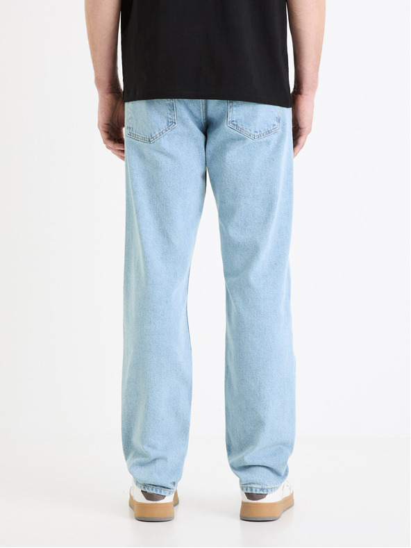 Celio Világoskék férfi Celio C15 egyenes Fodroit 30 farmer